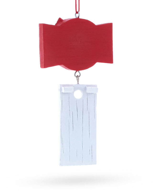 Cornhole Champion Boss of the Toss Resin Ornament