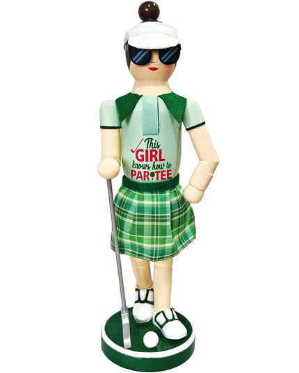 14" Par-Tee Girl Nutcracker