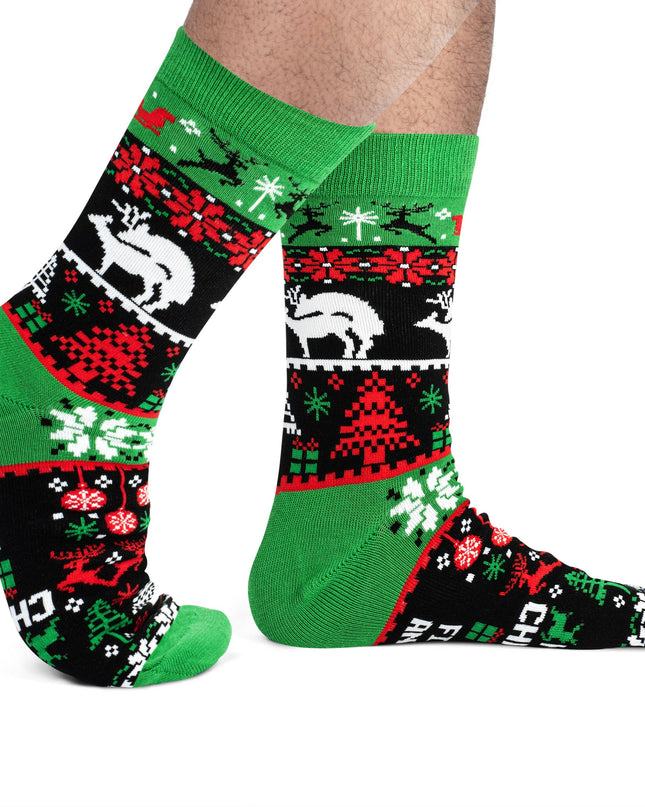 Merry Xmas You Filthy Animal Socks