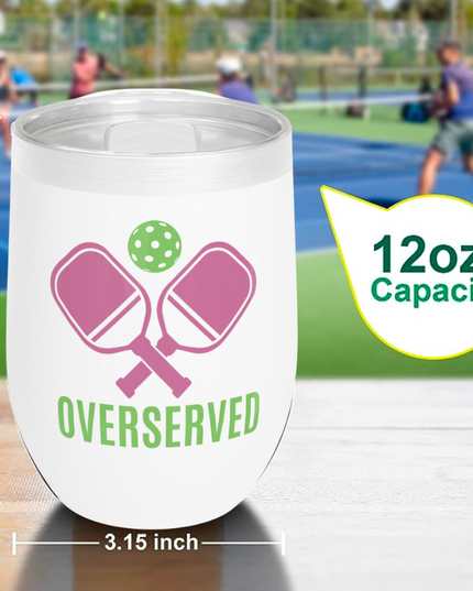 Pickleball Wine Tumblers