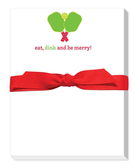 HOLIDAY PICKLEBALL MINI NOTEPADS