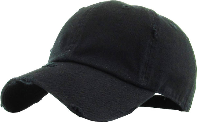 "PADDLES" Exclusive Embroidered Vintage Distressed Washed Style Baseball Caps