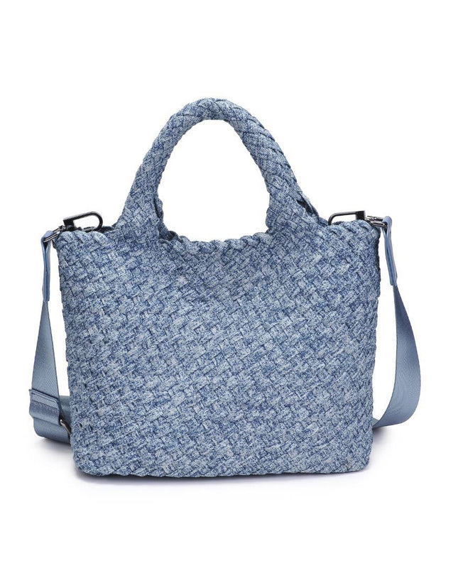 Sky's The Limit - Small Denim Crossbody
