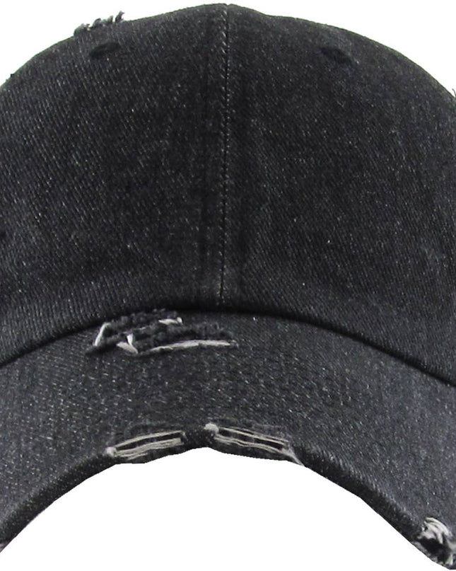 "PADDLES" Exclusive Embroidered Vintage Distressed Washed Style Baseball Caps