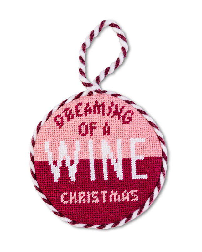 Wine Christmas Ornament