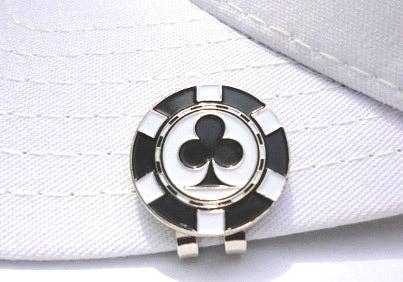 Poker Chip Clubs Ball Marker