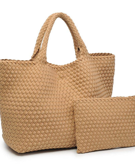 Sky's The Limit - Large Woven Neoprene Tote