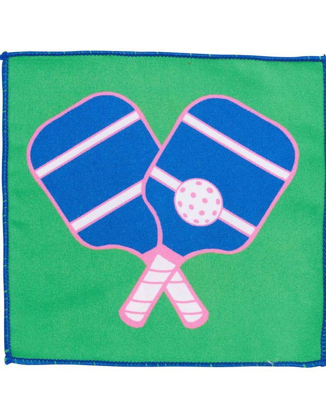 PICKLEBALL Reusable Cocktail Napkins, Set of 8