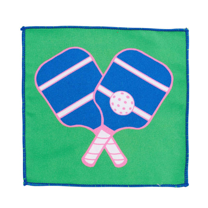 PICKLEBALL Reusable Cocktail Napkins, Set of 8