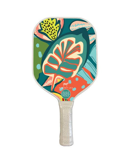 Ferns Abstract Designer Pickleball Paddle