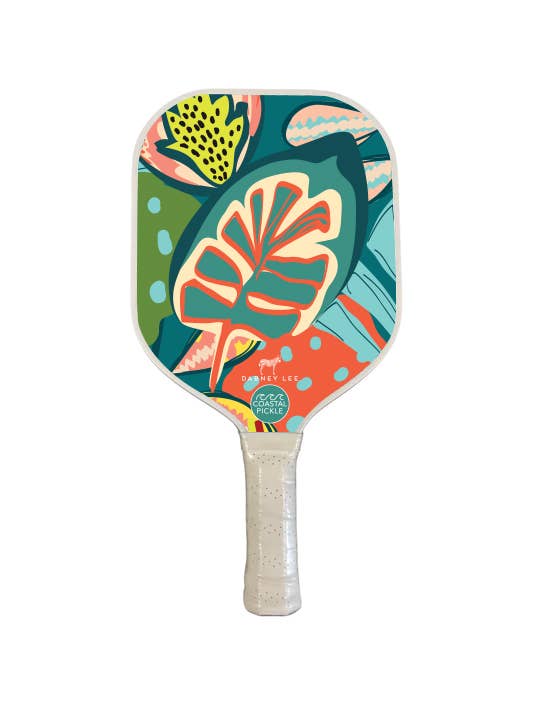 Ferns Abstract Designer Pickleball Paddle