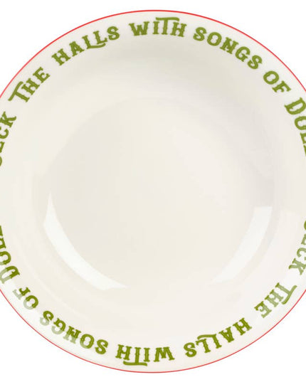 Dolly Parton Hldy Toile 10.5In Serve Bowl Brown Box Pkg