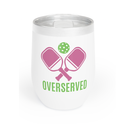 Pickleball Wine Tumbler - Over Served