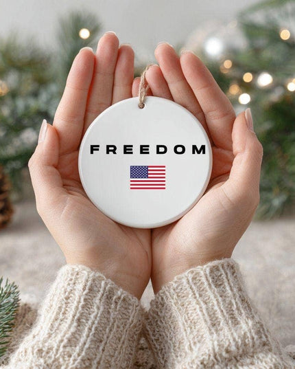 Freedom Flag Ornament