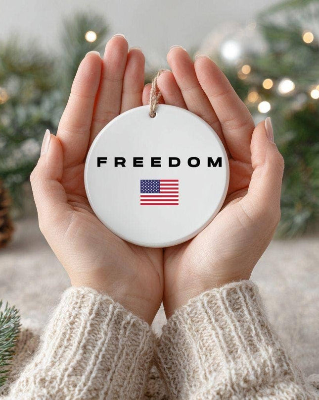 Freedom Flag Ornament