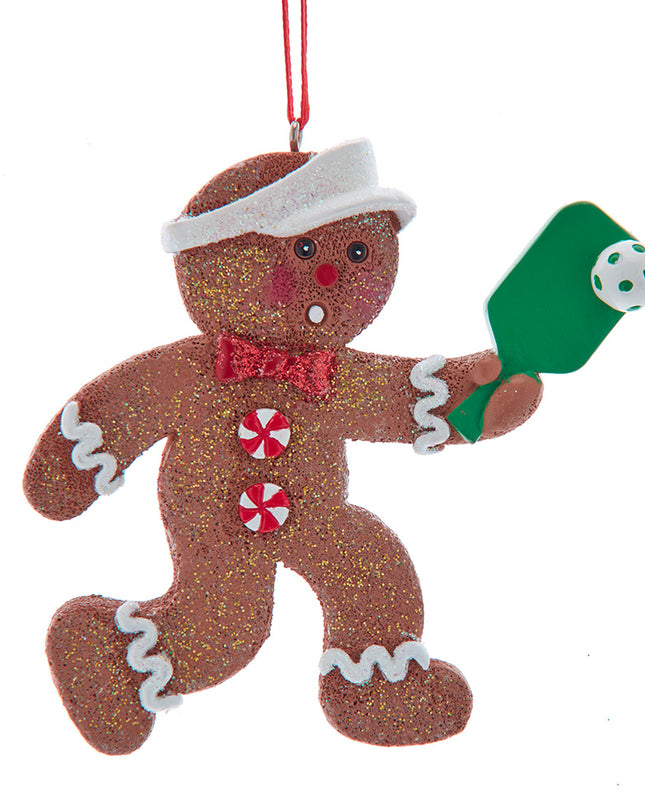 Kurt Adler Resin Pickle Gingerman Ornament