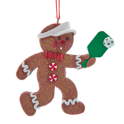 Kurt Adler Resin Pickle Gingerman Ornament