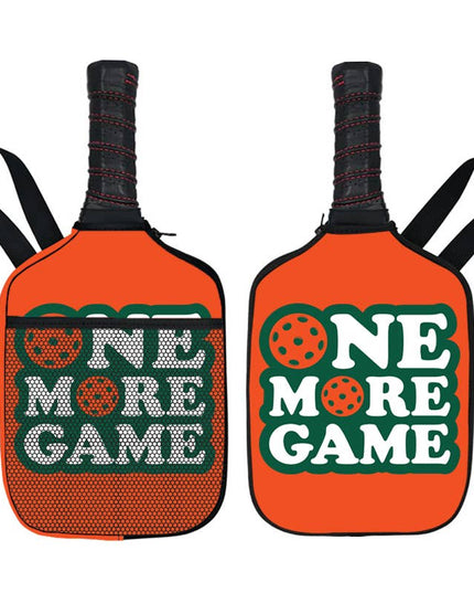 One More Game Pickleball Paddle Cover