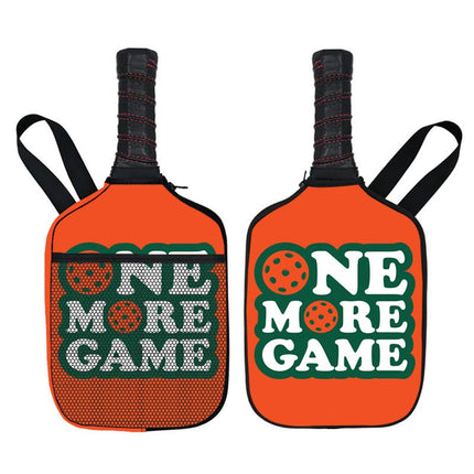 One More Game Pickleball Paddle Cover