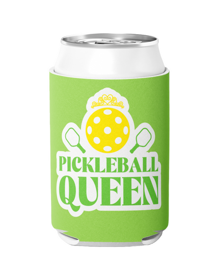 Queen of Pickleball Pickleball Can Cooler