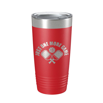 Just One More Game 20oz Insulated Tumbler Red