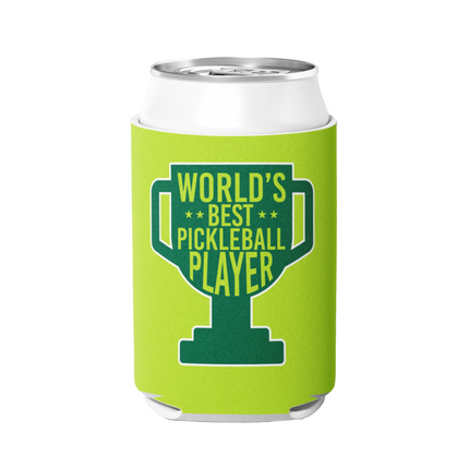 Worlds Best Pickleball Player Pickleball Can Cooler