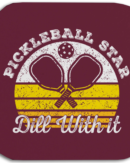 Pickleball Star Coasters