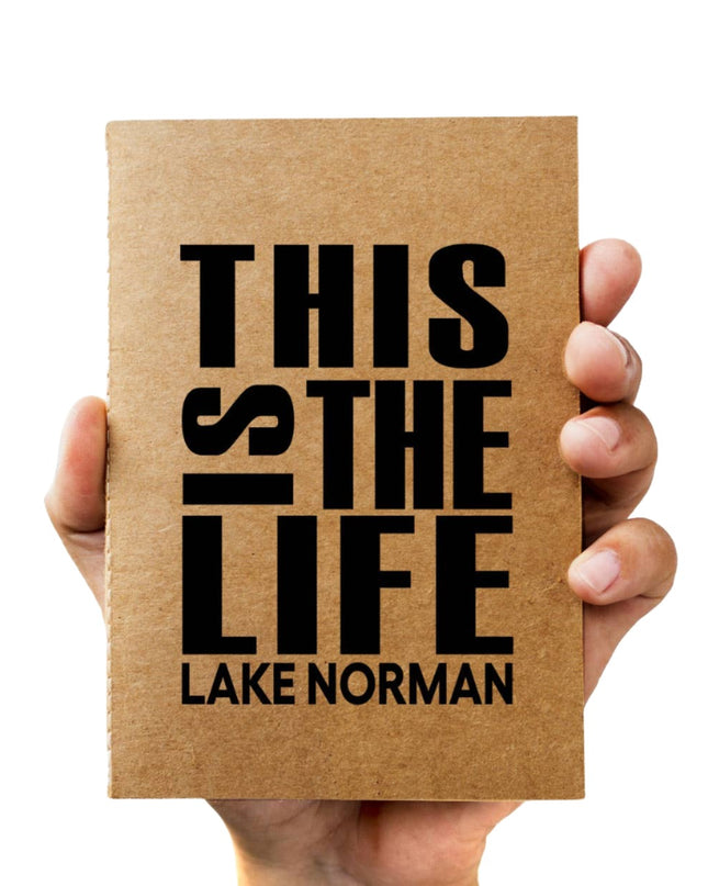 Lake Norman This is the Life 48-Pg Pocket Journal Customizable