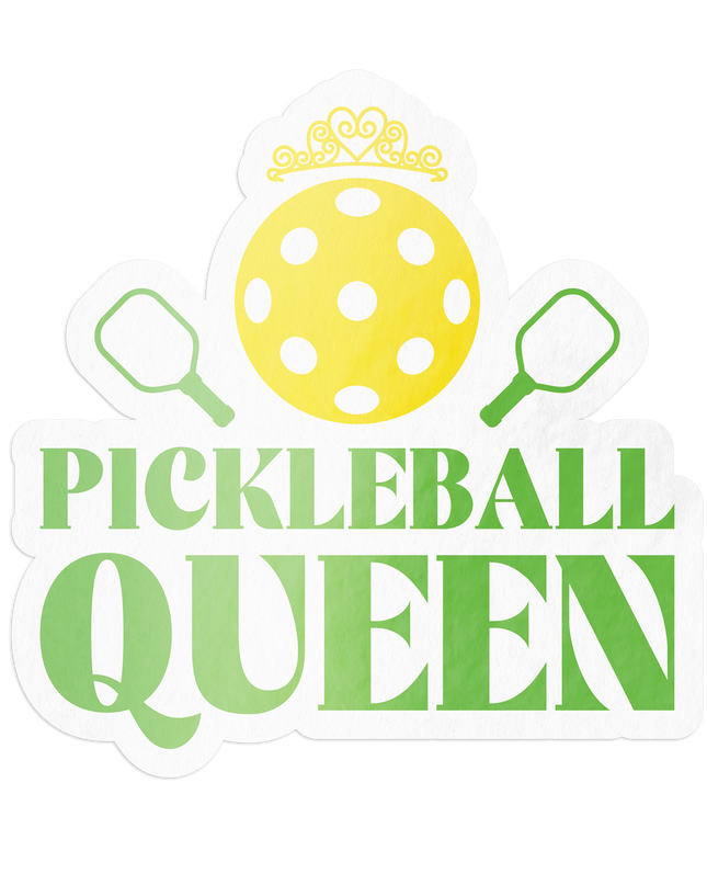 Pickleball Queen Sticker
