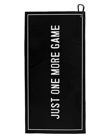 Just One More Game Sport Towel