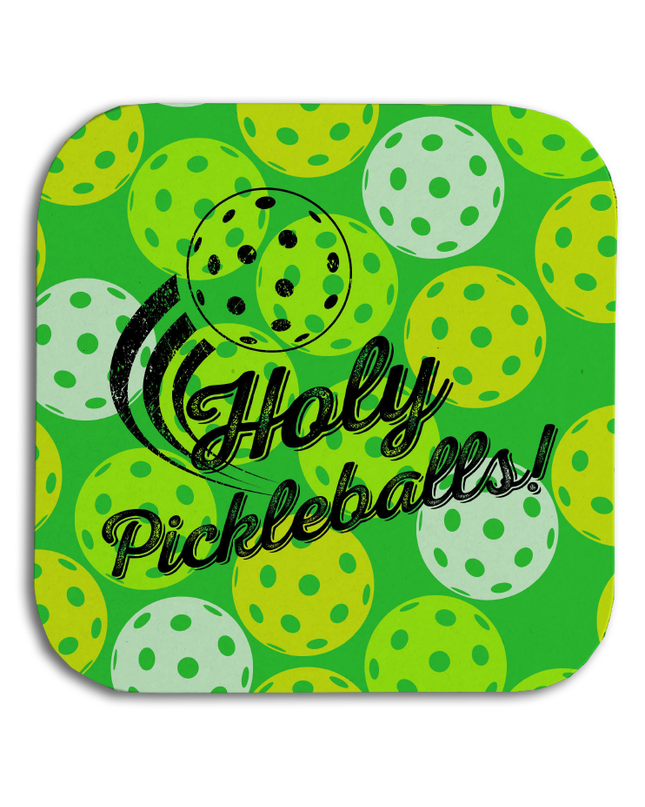 Holy Pickleballs Coasters