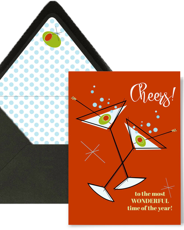Martini Cheers Card