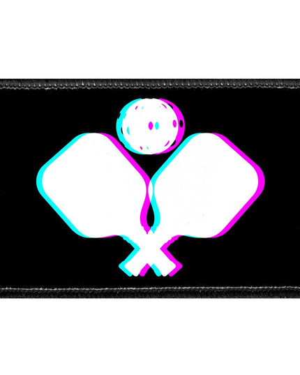 Pickleball - Racquets - 3D - Removable Patch