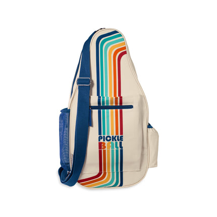 Pickleball Bag, Retro Stripe