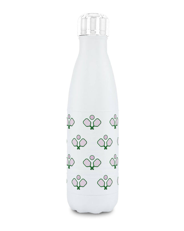 Pickleball Cross Paddle Insulated Water Bottle