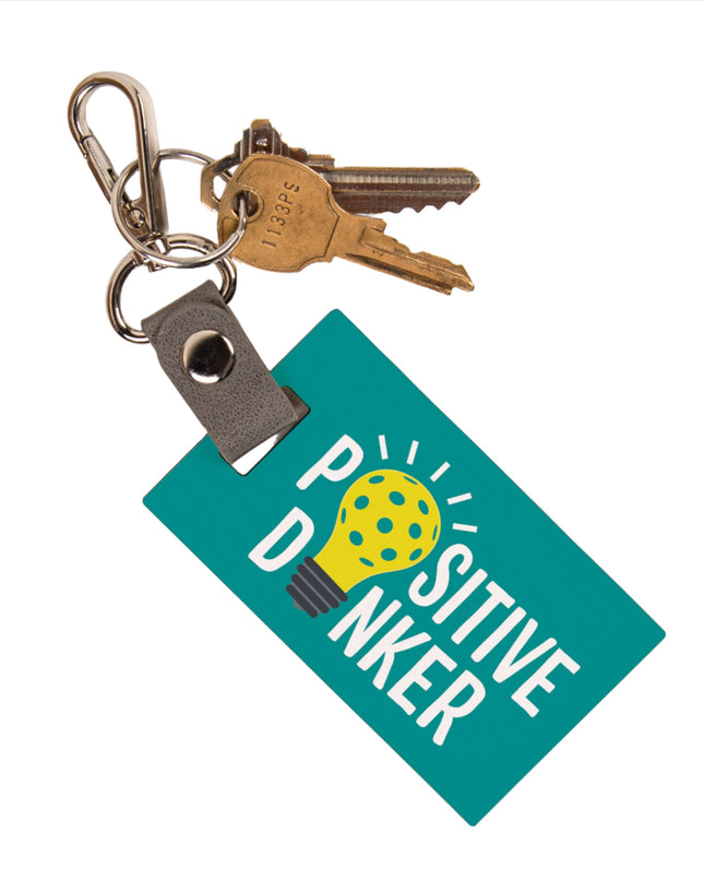 Postive Dinker Key Chain