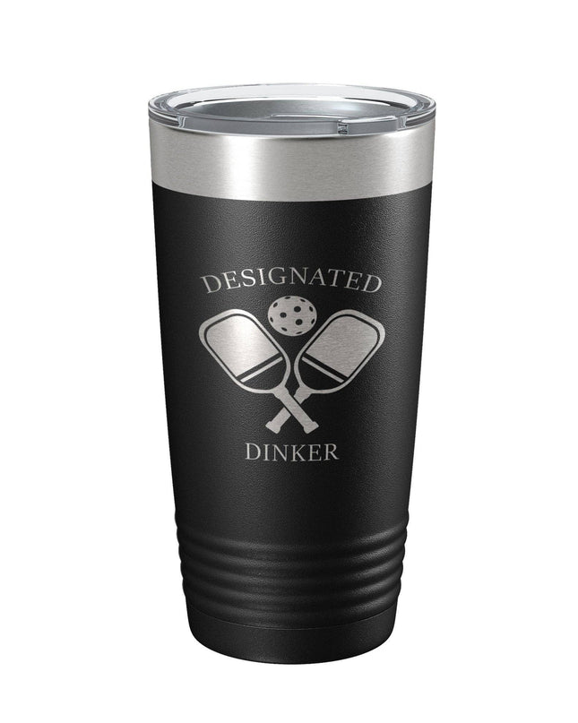 Designated Dinker 20oz Insulated Tumbler Black