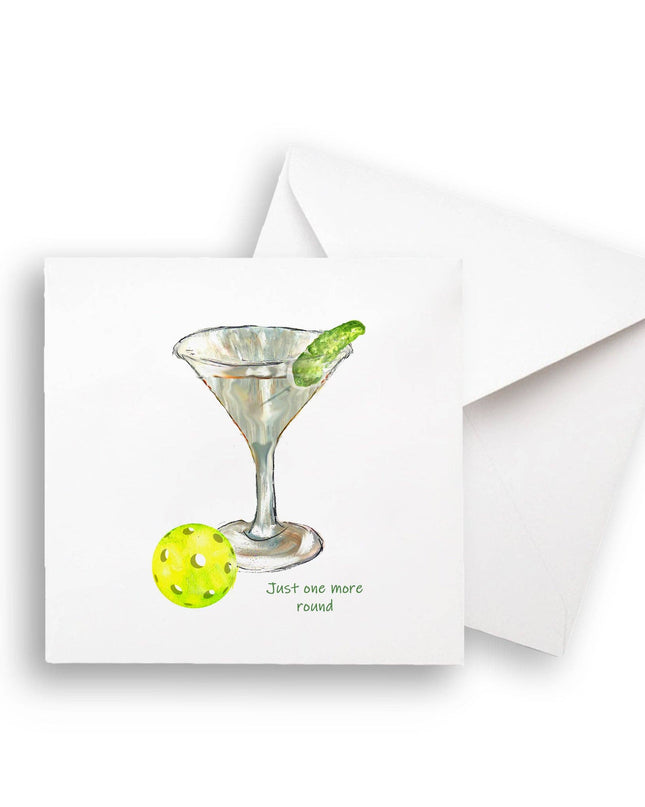 One More Round of Pickleball Card