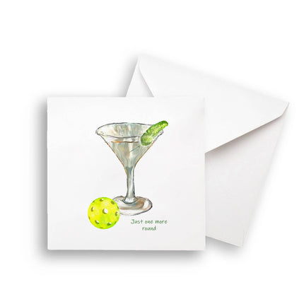 One More Round of Pickleball Card