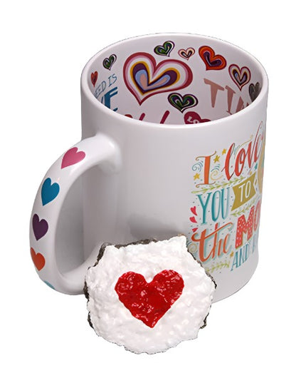 LOVE/MOON and BACK Mug