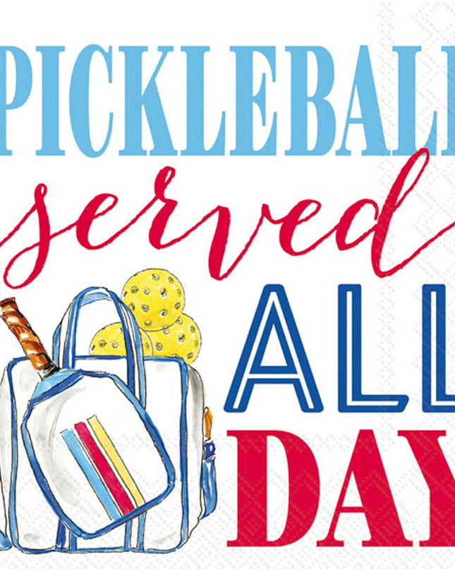 Paper Cocktail Napkins Pack of 20 Rosanne Beck Pickleball