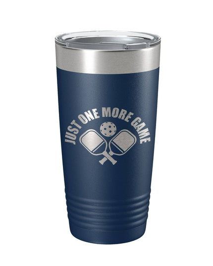 Just One More Game 20oz Insulated  Tumbler Navy Blue