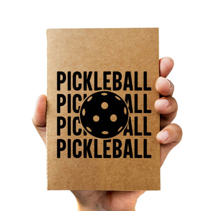 Pickleball 48-page Pocket Journal (Packaged, Video)