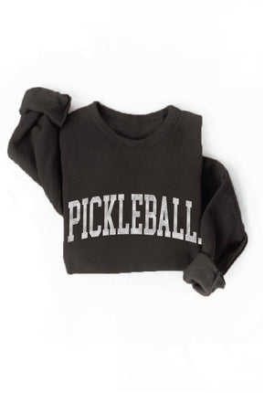 PICKLEBALL Graphic Sweatshirt Black