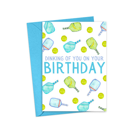 Pickleball Birthday Card - Pickleball Gifts - Greeting Cards
