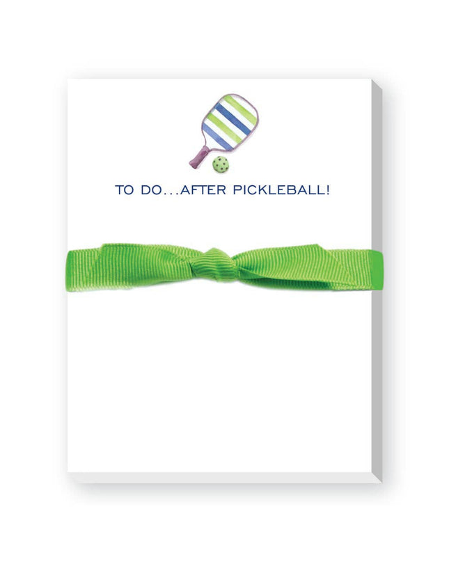 TO DO AFTER PICKLEBALL MINI NOTEPAD