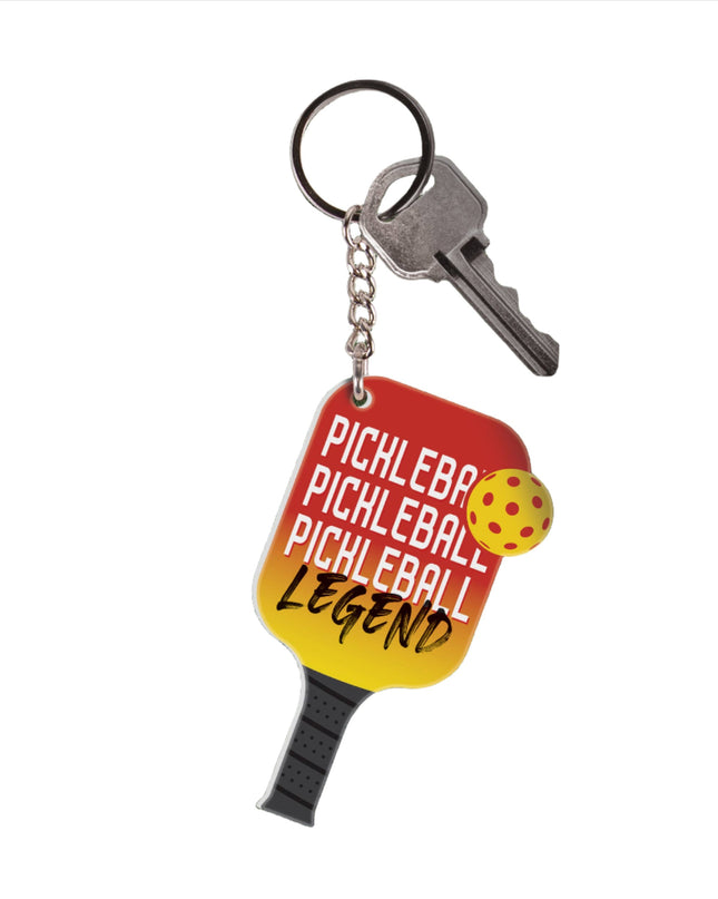 Pickleball Legend Key Chain