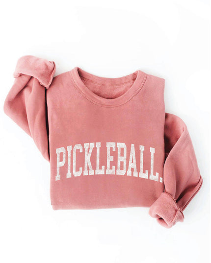 PICKLEBALL Graphic Sweatshirt MAUVE