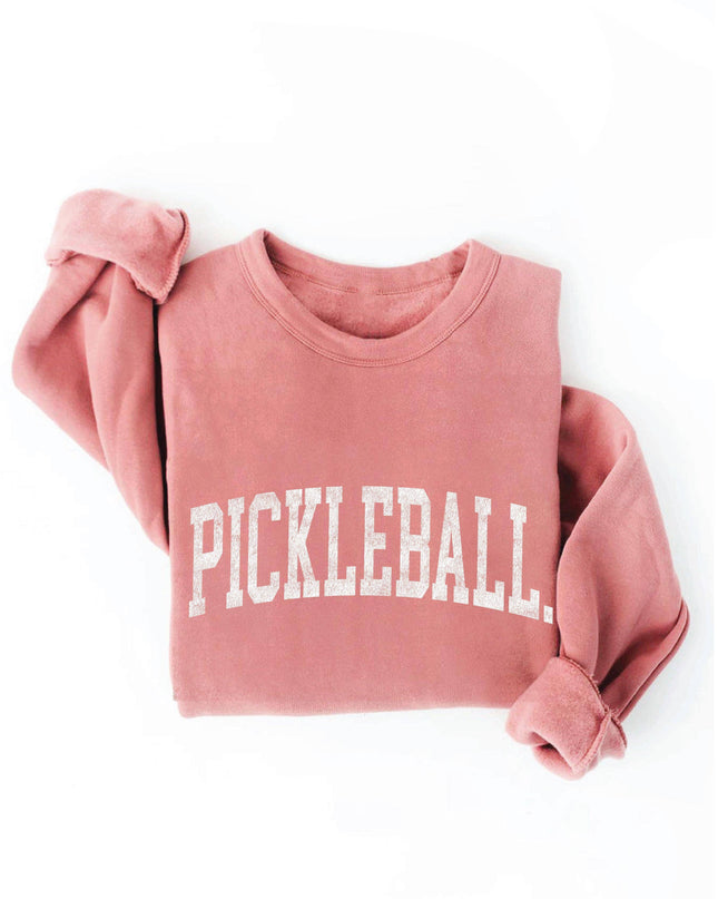 PICKLEBALL Graphic Sweatshirt MAUVE