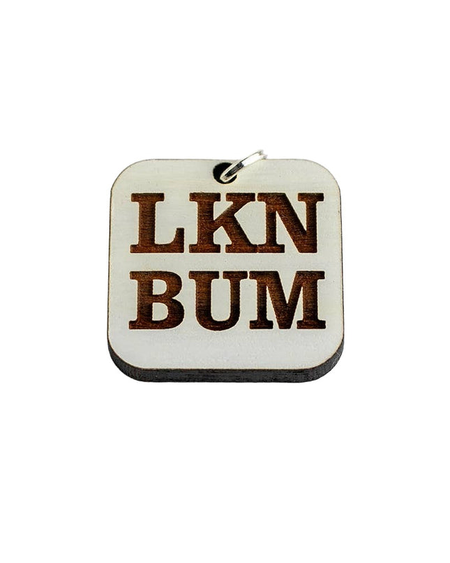 One More Game Wood Charm
